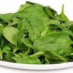 bowl baby spinach