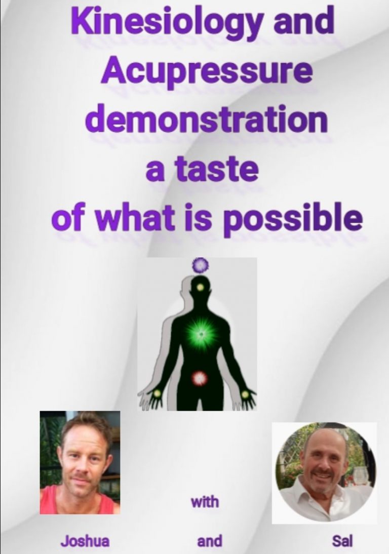 Kinesiology and Acupuncture Workshop