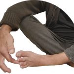 R forefinger  L MToe